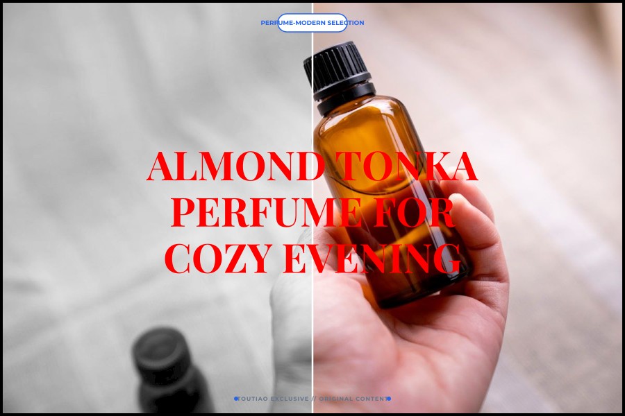 almond tonka perfume for cozy evening