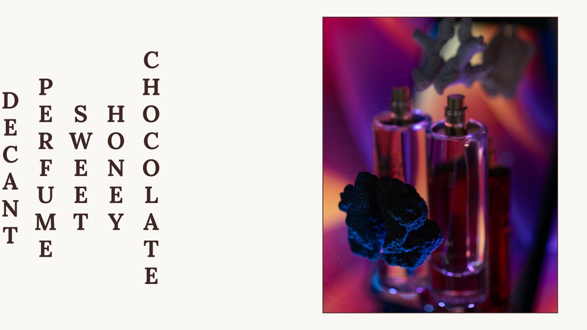 chocolate honey sweet perfume decant