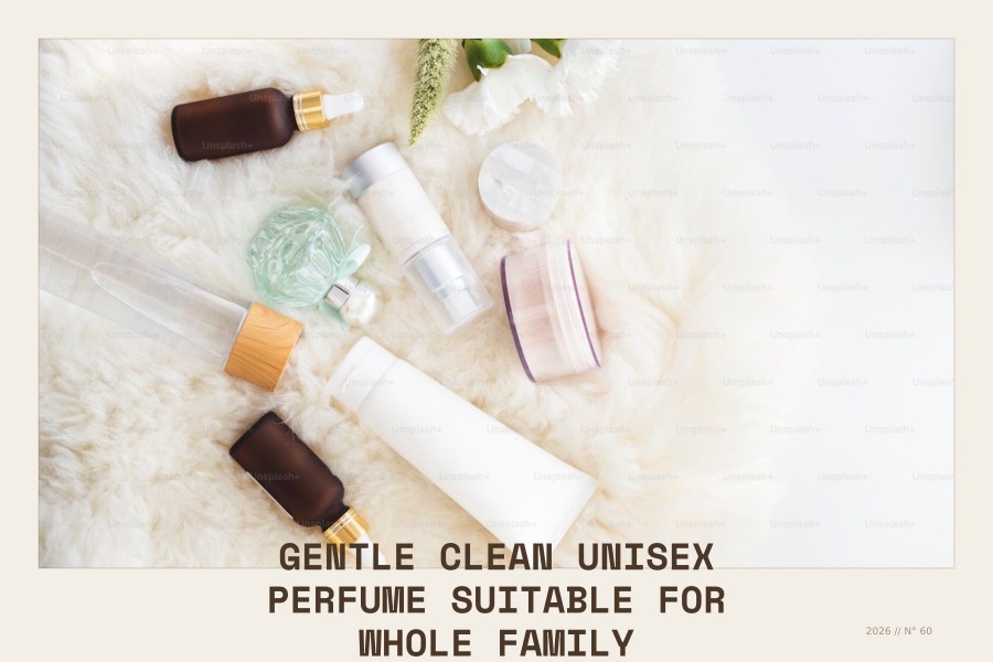 gentle clean unisex perfume suitable for whole family