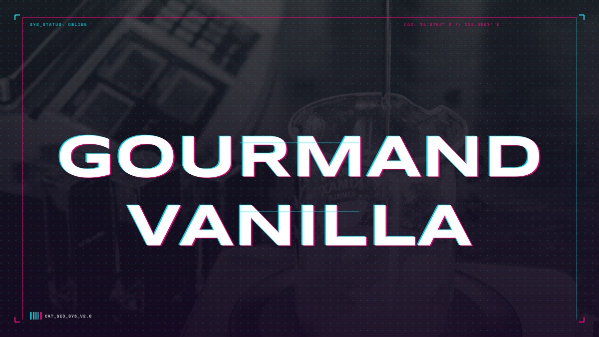 gourmand vanilla