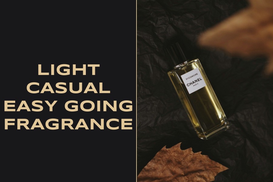 light casual easy going fragrance