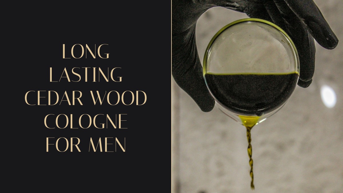 long lasting cedar wood cologne for men