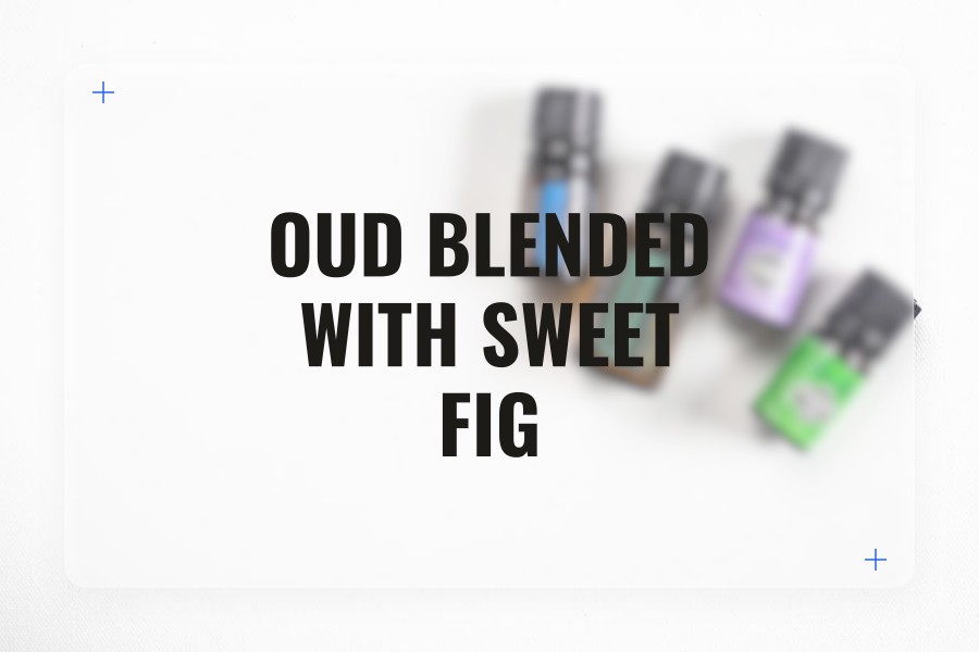 oud blended with sweet fig