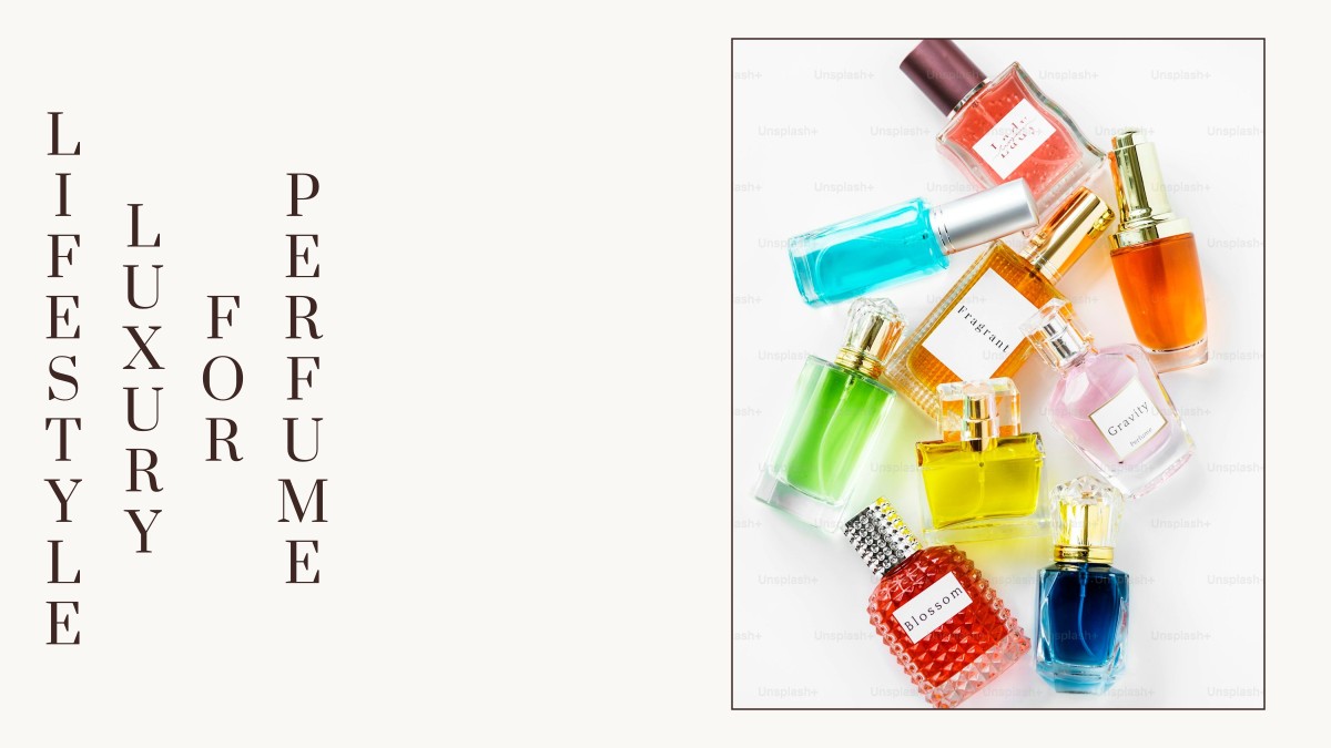 perfume for luxury lifestyle