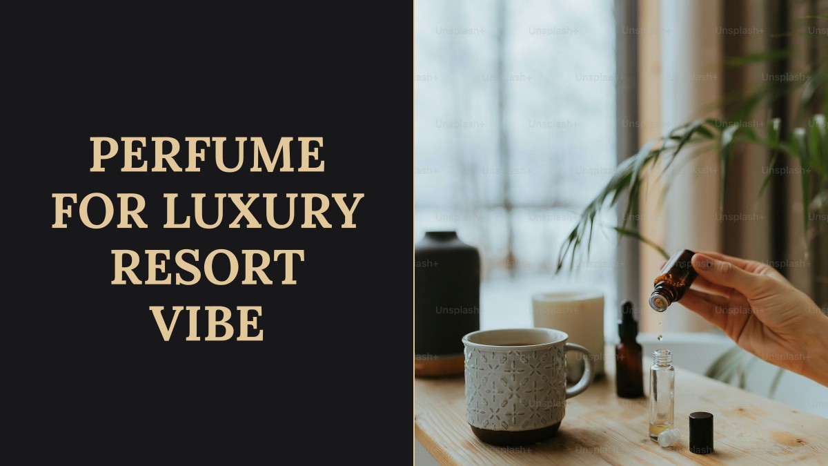 perfume for luxury resort vibe