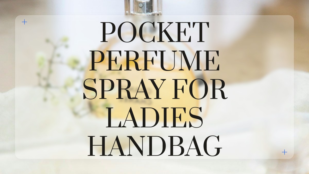 pocket perfume spray for ladies handbag