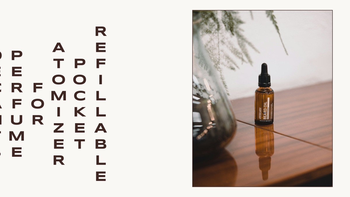 refillable pocket atomizer for perfume decants