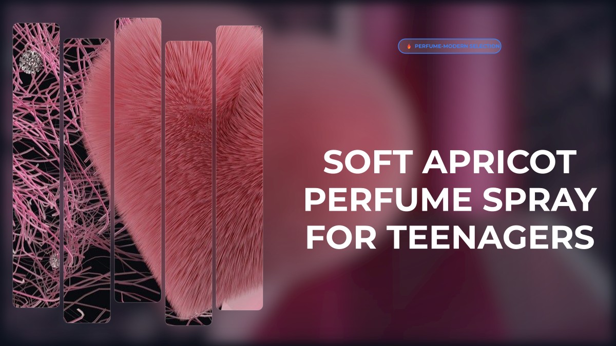 soft apricot perfume spray for teenagers