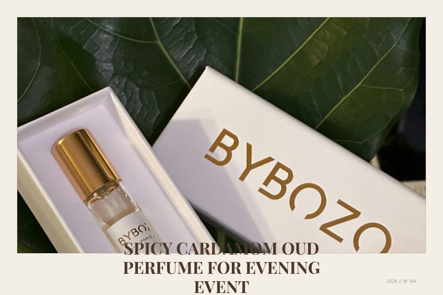 spicy cardamom oud perfume for evening event