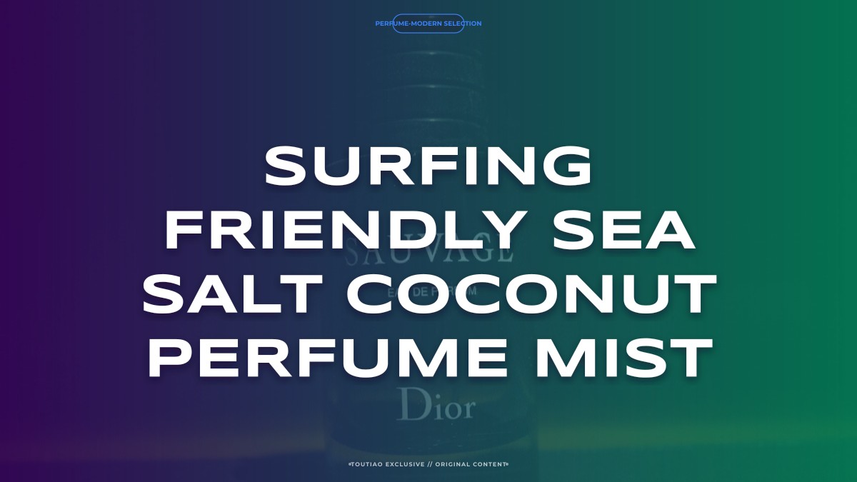 surfing friendly sea salt coconut perfume mist