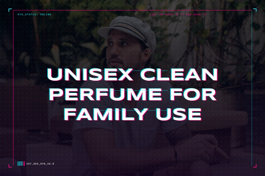 unisex clean perfume for family use