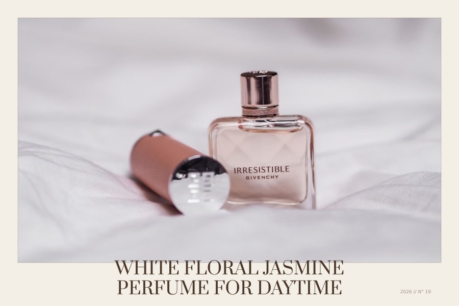 white floral jasmine perfume for daytime