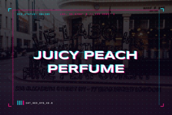 juicy peach perfume
