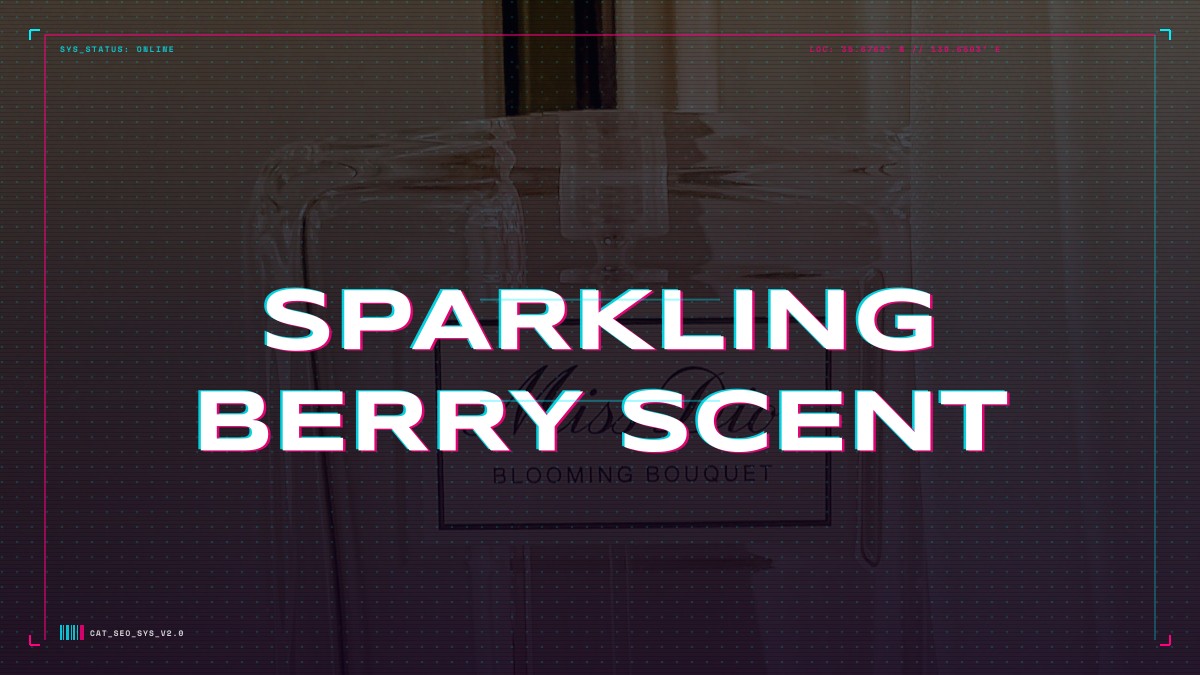 sparkling berry scent