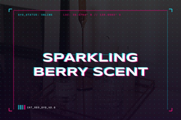 sparkling berry scent