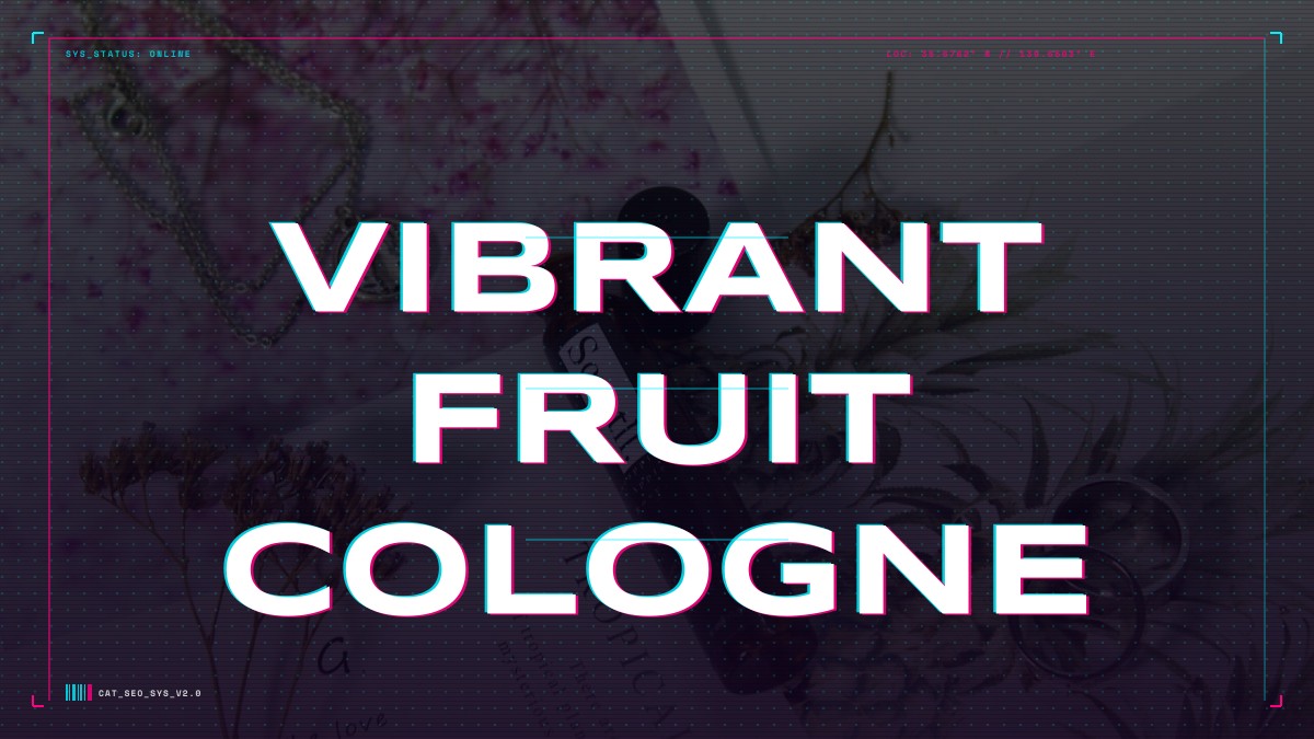 vibrant fruit cologne